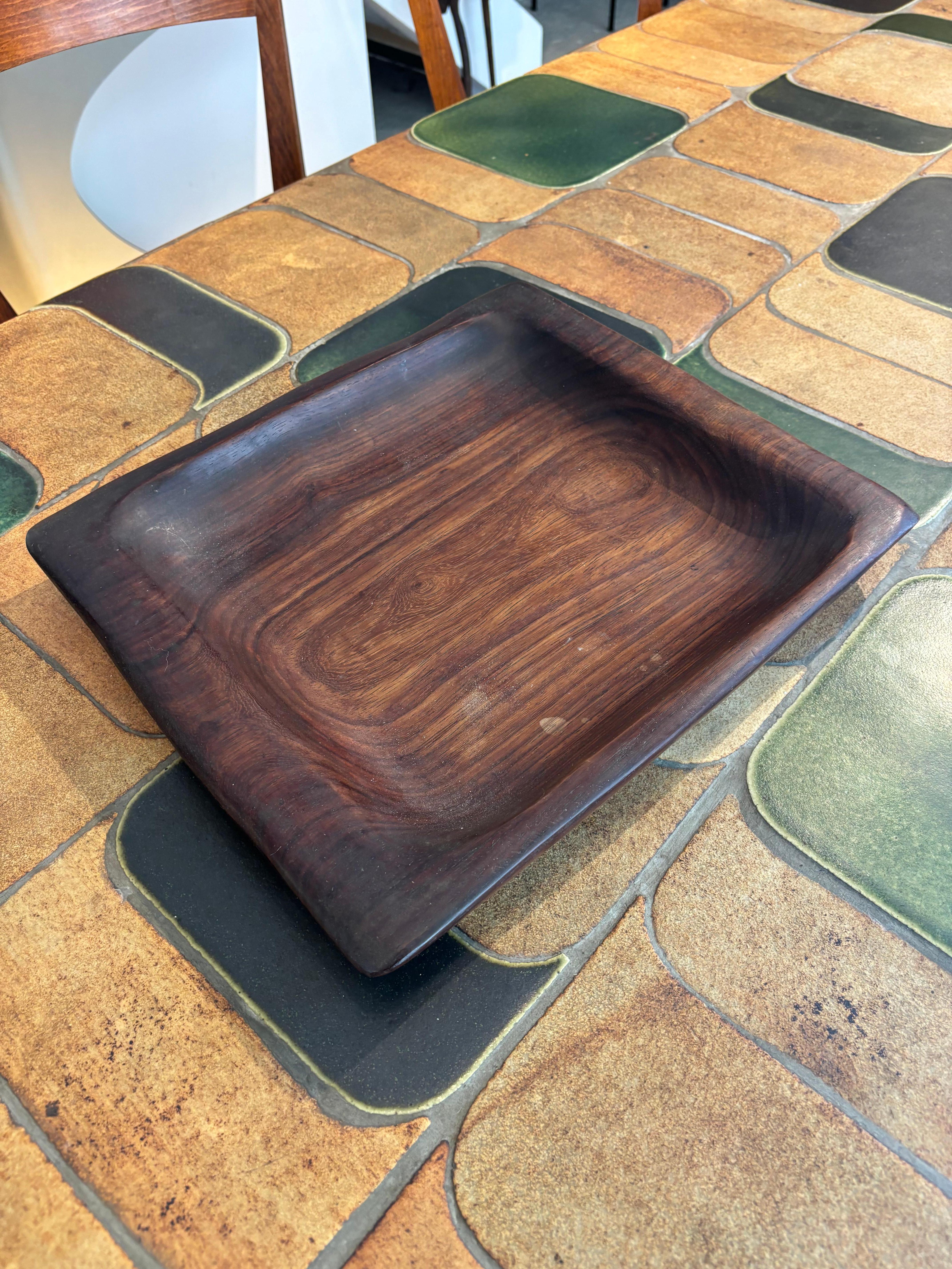 Odile Noll vide-Poche Palisandro en venta