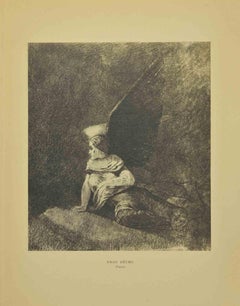 Ange Déchu - d'après Odilon Redon - 1923