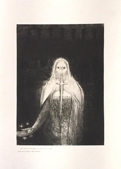 Apocalipsis de San Juan - Litografías sobre Chine collé de Odilon Redon - 1899