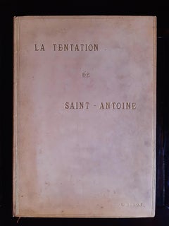 La Tentation de St. Antoine - Edición firmada por Odilon Redon - 1896