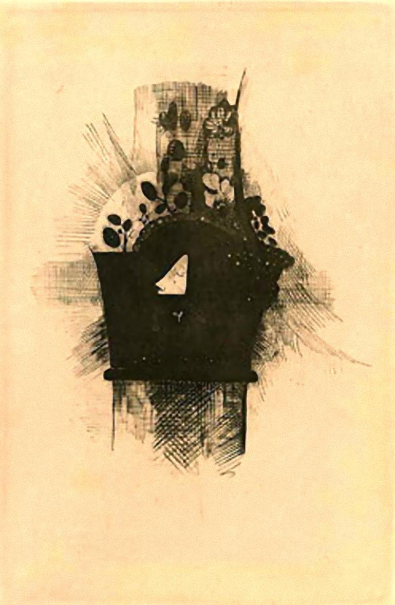 Les Fleurs du Mal - Rare Book Illustrated after Odilon Redon - 1923 2