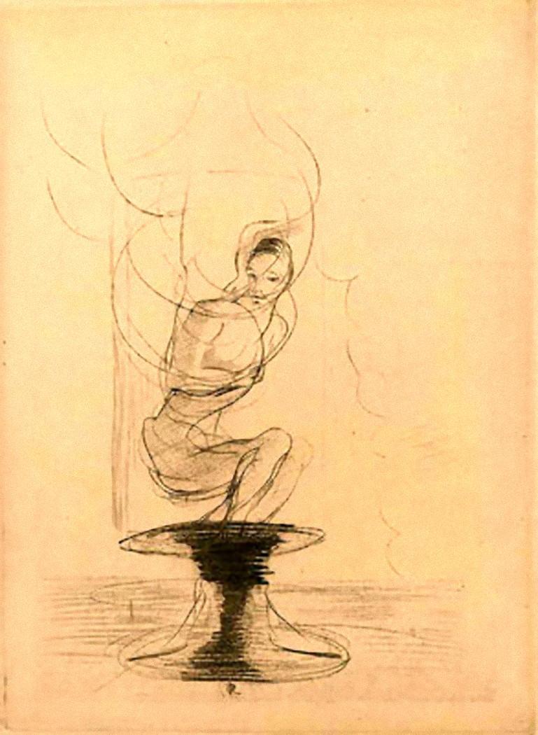 Les Fleurs du Mal - Rare Book Illustrated after Odilon Redon - 1923 6