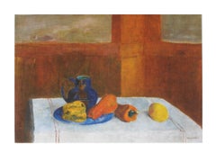 Odilon Redon 'Natura morta con peperoni e brocca' 1975- Poster