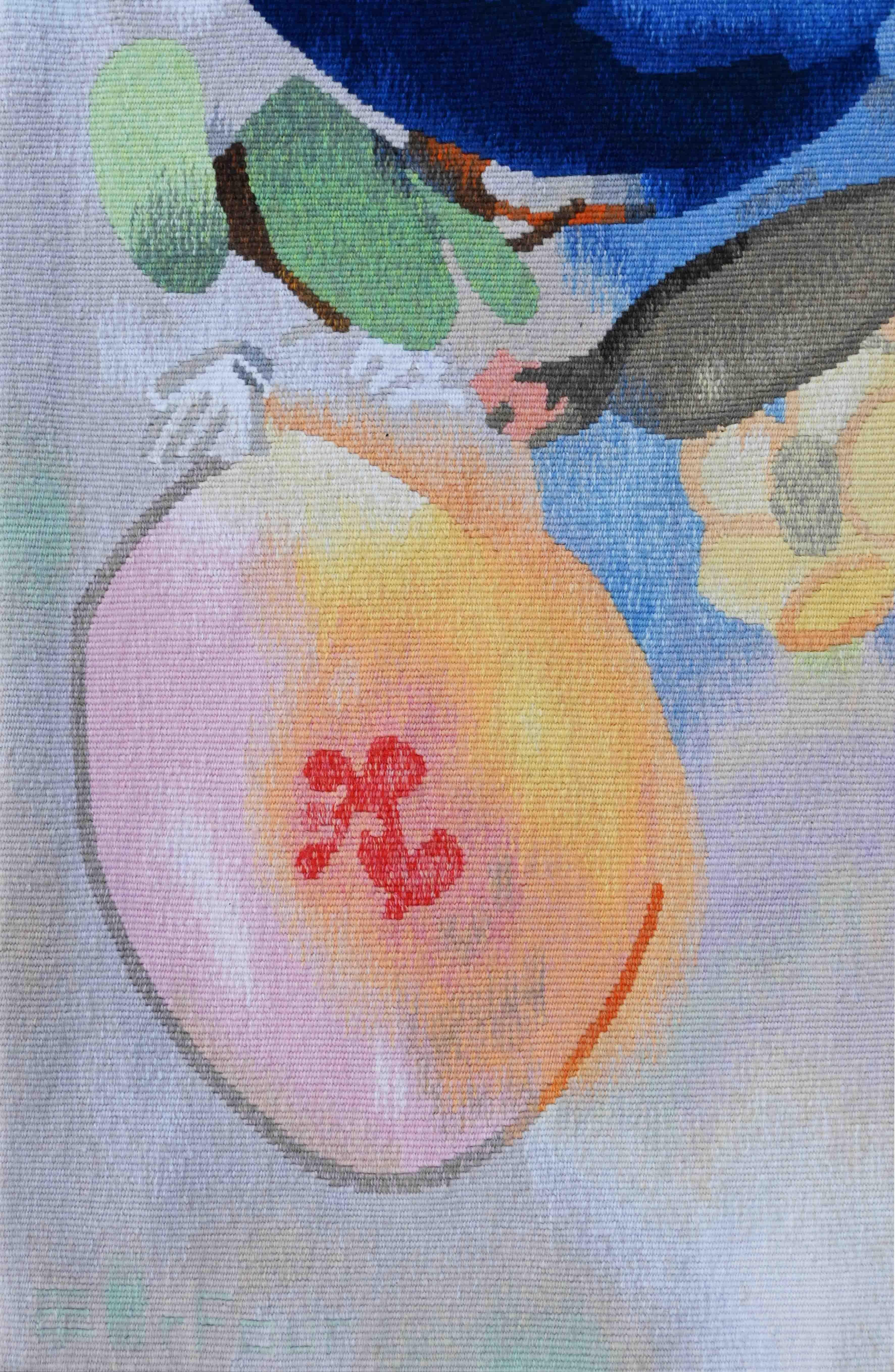 Odilon REDON, Stillleben mit Blumen – Französischer moderner Aubusson-Wandteppich  - N° 1442 im Zustand „Hervorragend“ im Angebot in Paris, FR