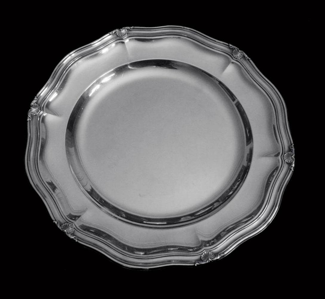 Odiot - 10 Antique French 950 Sterling Silver Serving Platters Museum Quality ! For Sale 5