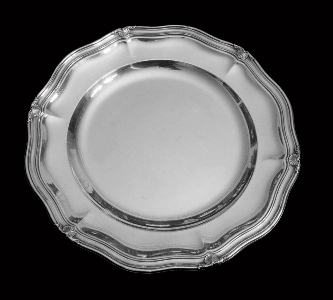 Odiot - 10 Antique French 950 Sterling Silver Serving Platters Museum Quality ! For Sale 4