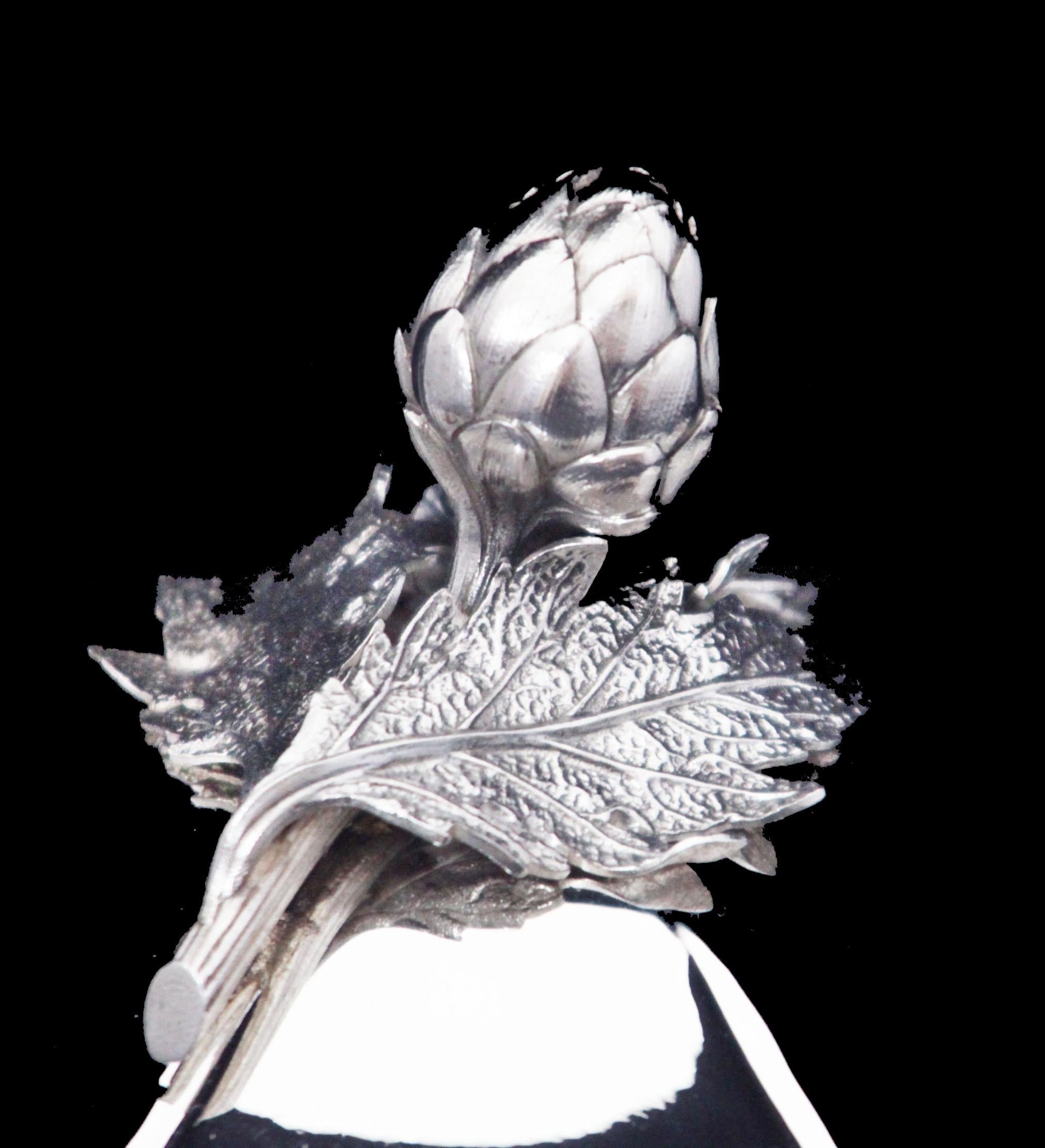 Odiot - 3 pièces Français du 19ème siècle 950 sterling  Service à légumes - MINT ! en vente 1