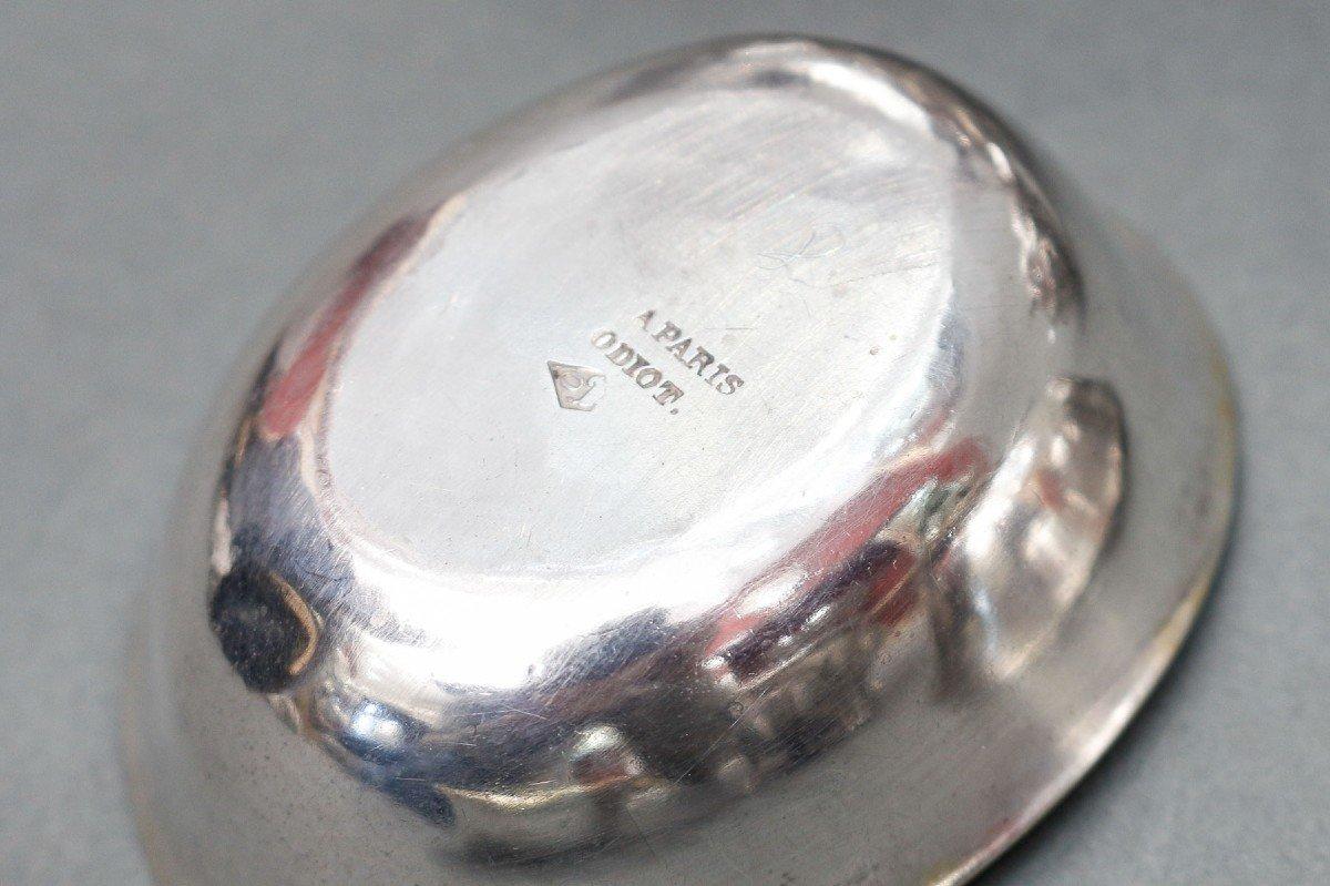 Odiot - Pair Of Double Salt Cellars And Two Individual 19th Century Silver 1