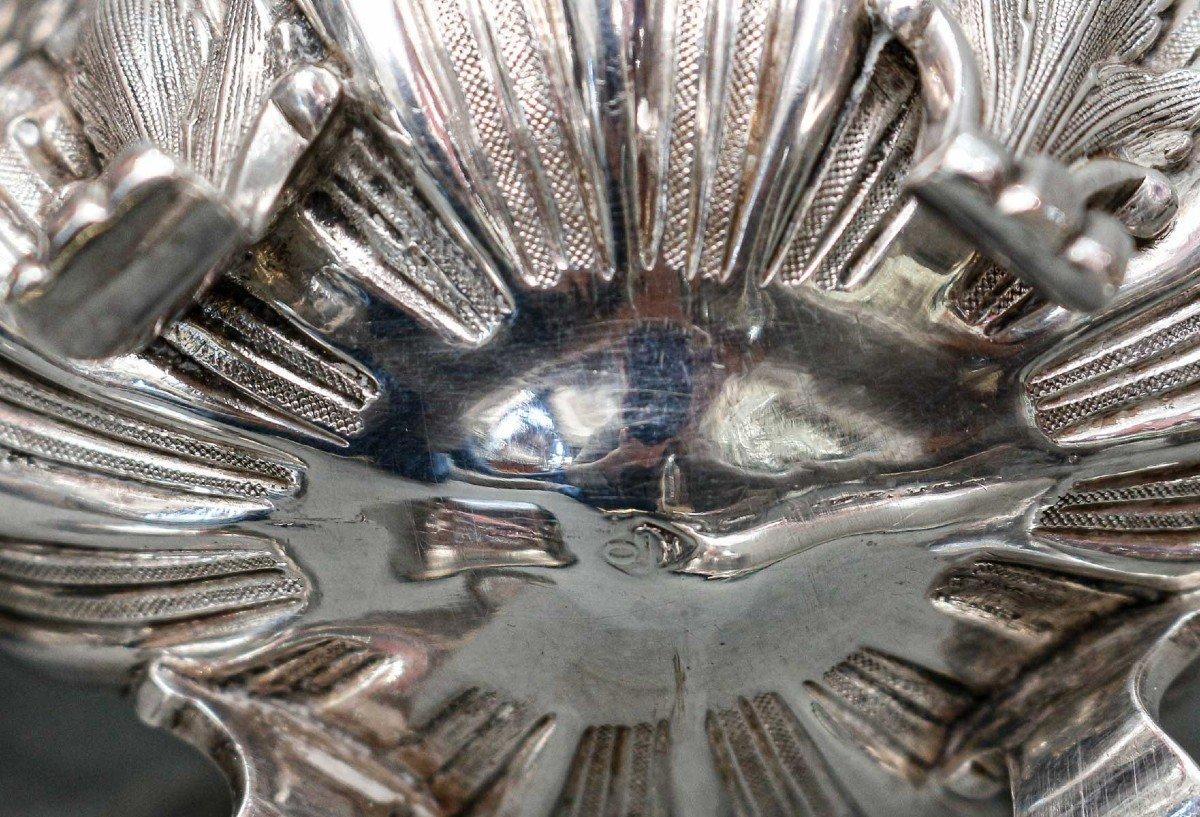 Odiot - Pair Of Double Salt Cellars And Two Individual 19th Century Silver 3