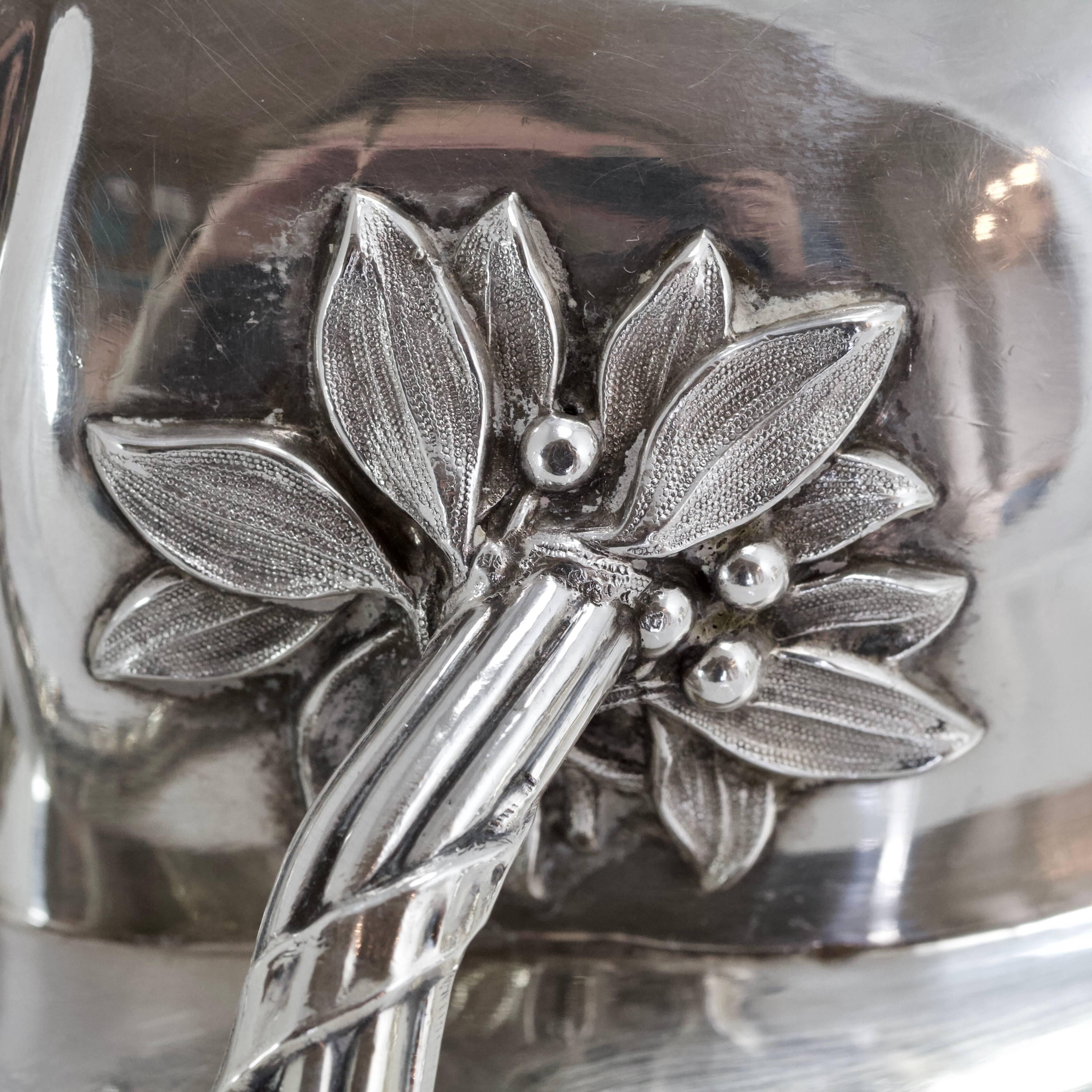 Odiot Sterling Silver Covered Vegetables Dishes In Good Condition For Sale In Paris, FR
