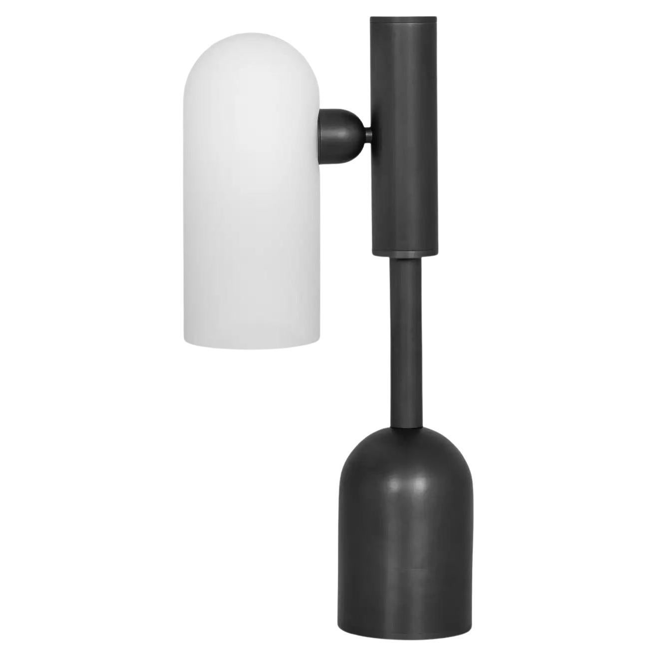 Odyssey 1 Black Table Lamp by Schwung For Sale