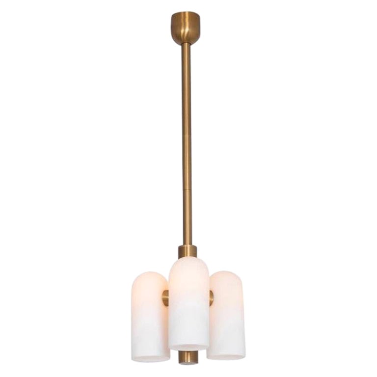 Lampada a sospensione Odyssey 3 Brass di Schwung