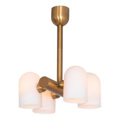 Lampadario Odyssey 4 Brass di Schwung