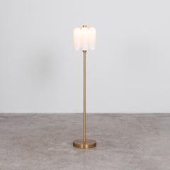 Odyssey 6 Brass Floor Lamp by Schwung