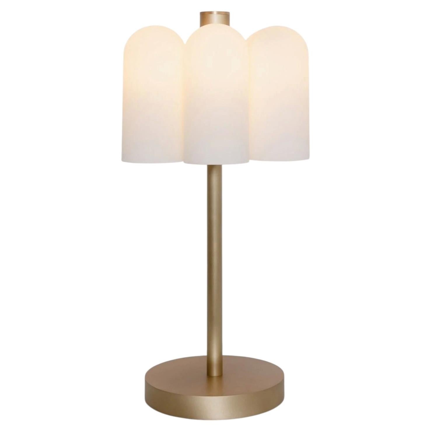 Odyssey 6 Brass Table Lamp by Schwung
