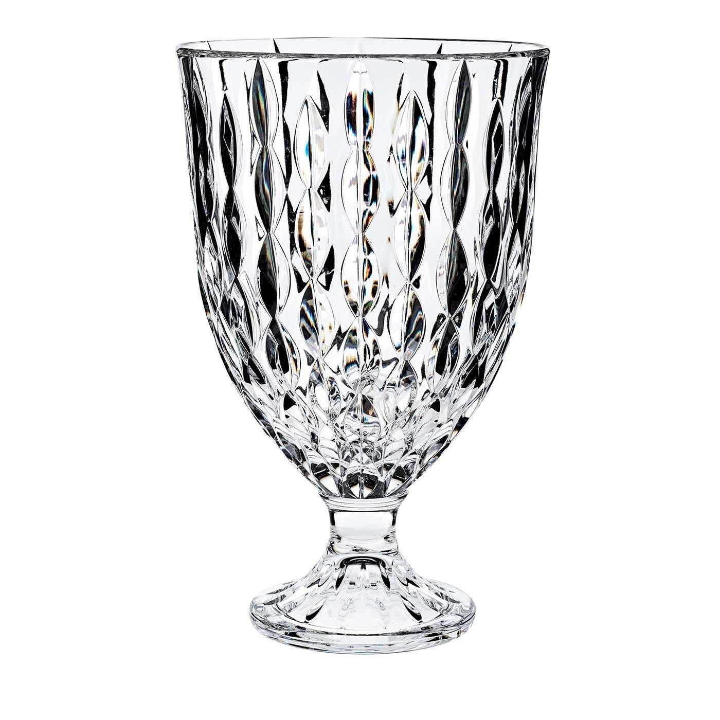 Odyssey Clear Vase by Mario Cioni & C For Sale 1