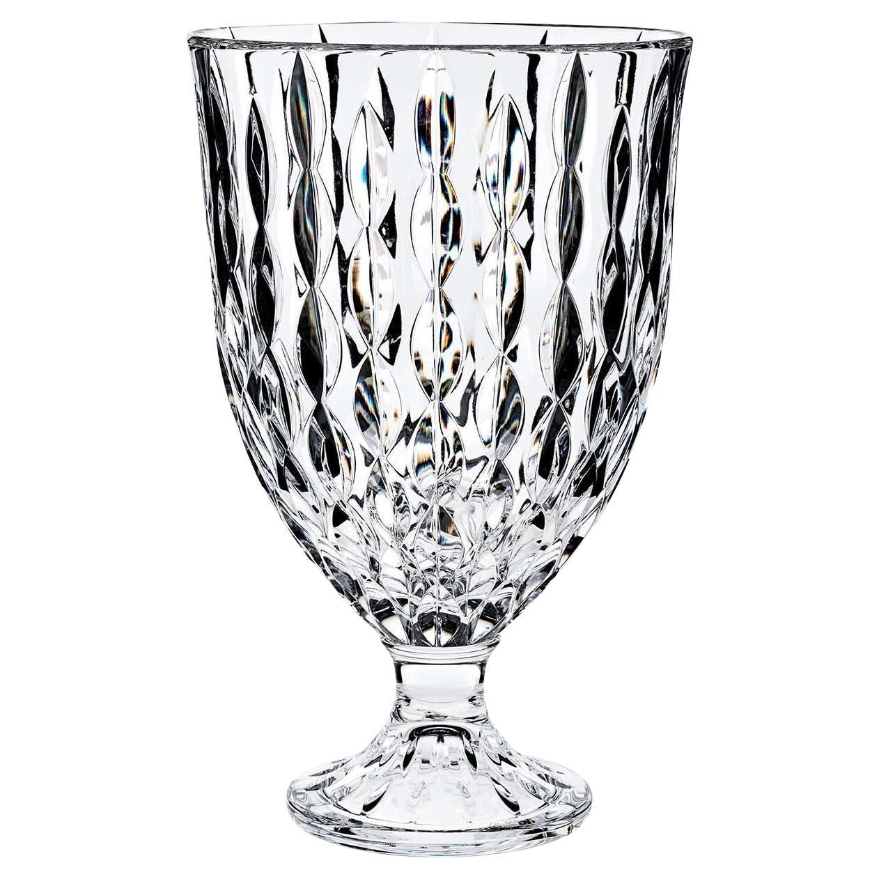 Odyssey Clear Vase by Mario Cioni & C For Sale