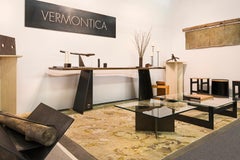 Beige Tan Mustard Rug in Organic Sustainable hand-knotted Wool and Silk Rug