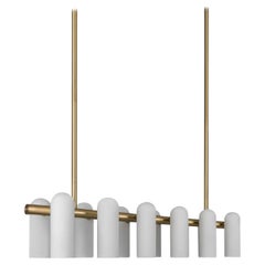 Odyssey Linear MD Brass Chandelier by Schwung