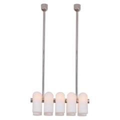 Odyssey Linearer SM-Kronleuchter aus poliertem Nickel von Schwung