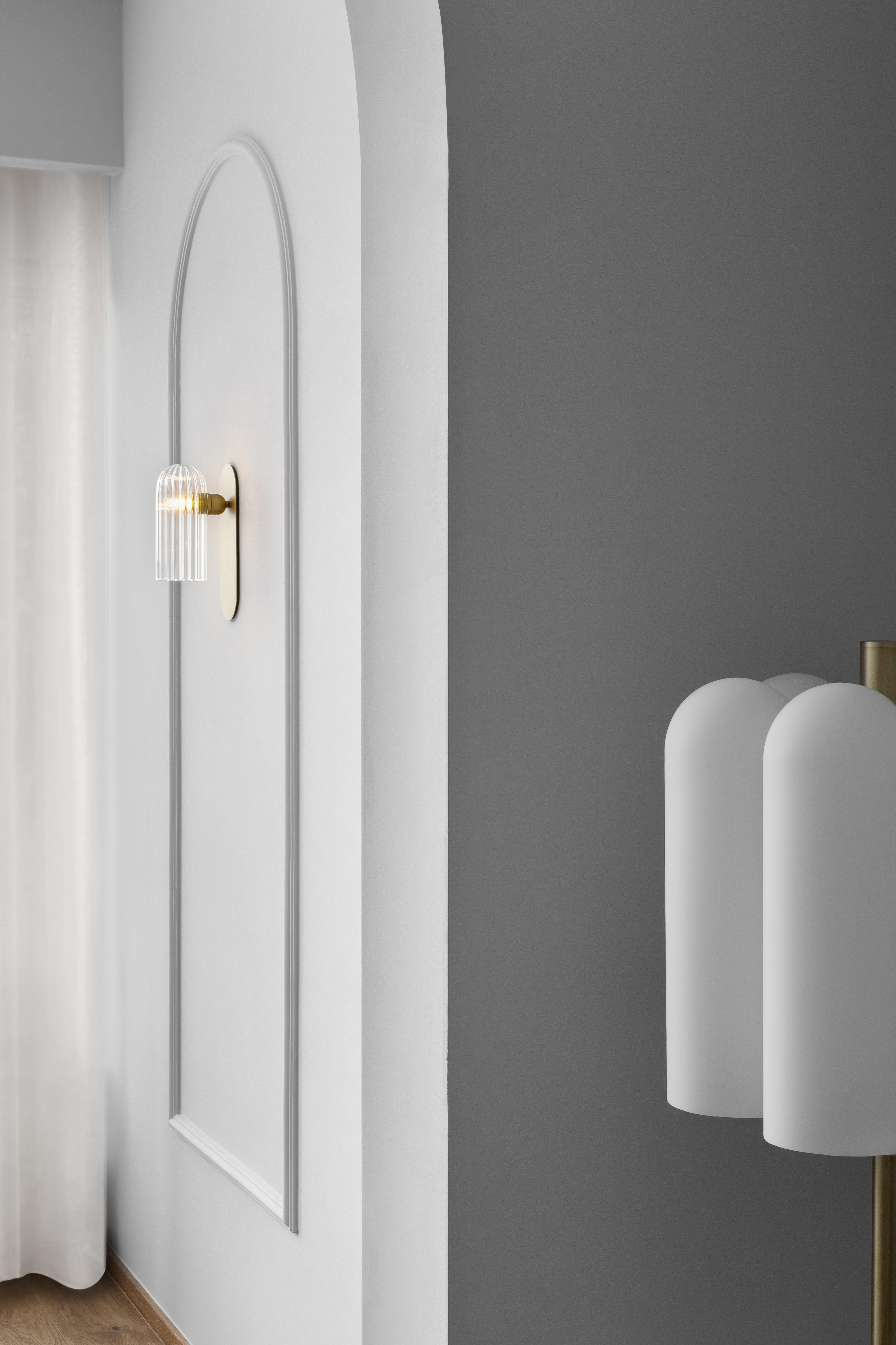 Laiton Applique murale Odyssey Paris par Schwung en vente