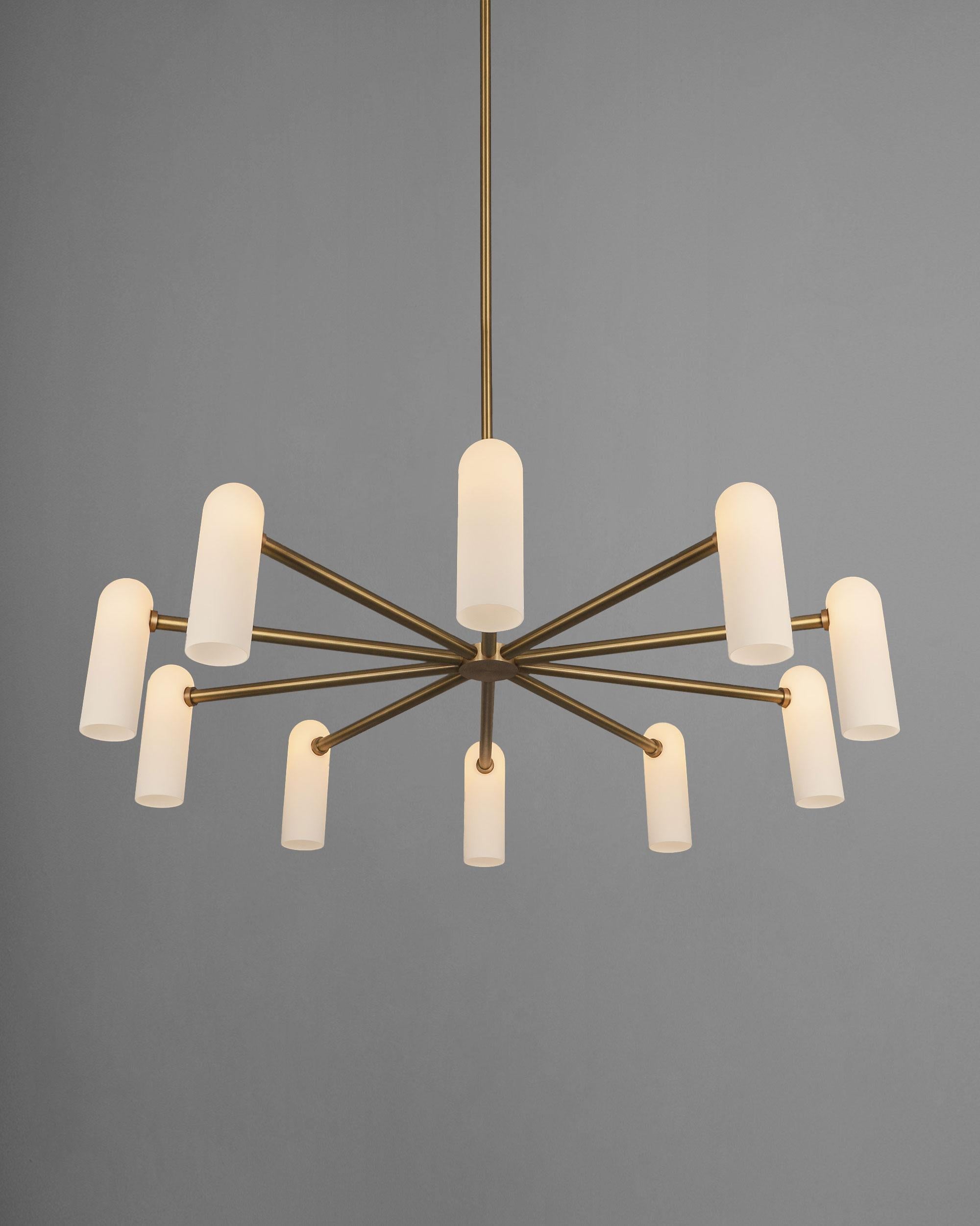 Odyssey Round Chandelier Large In New Condition For Sale In High Point, NC