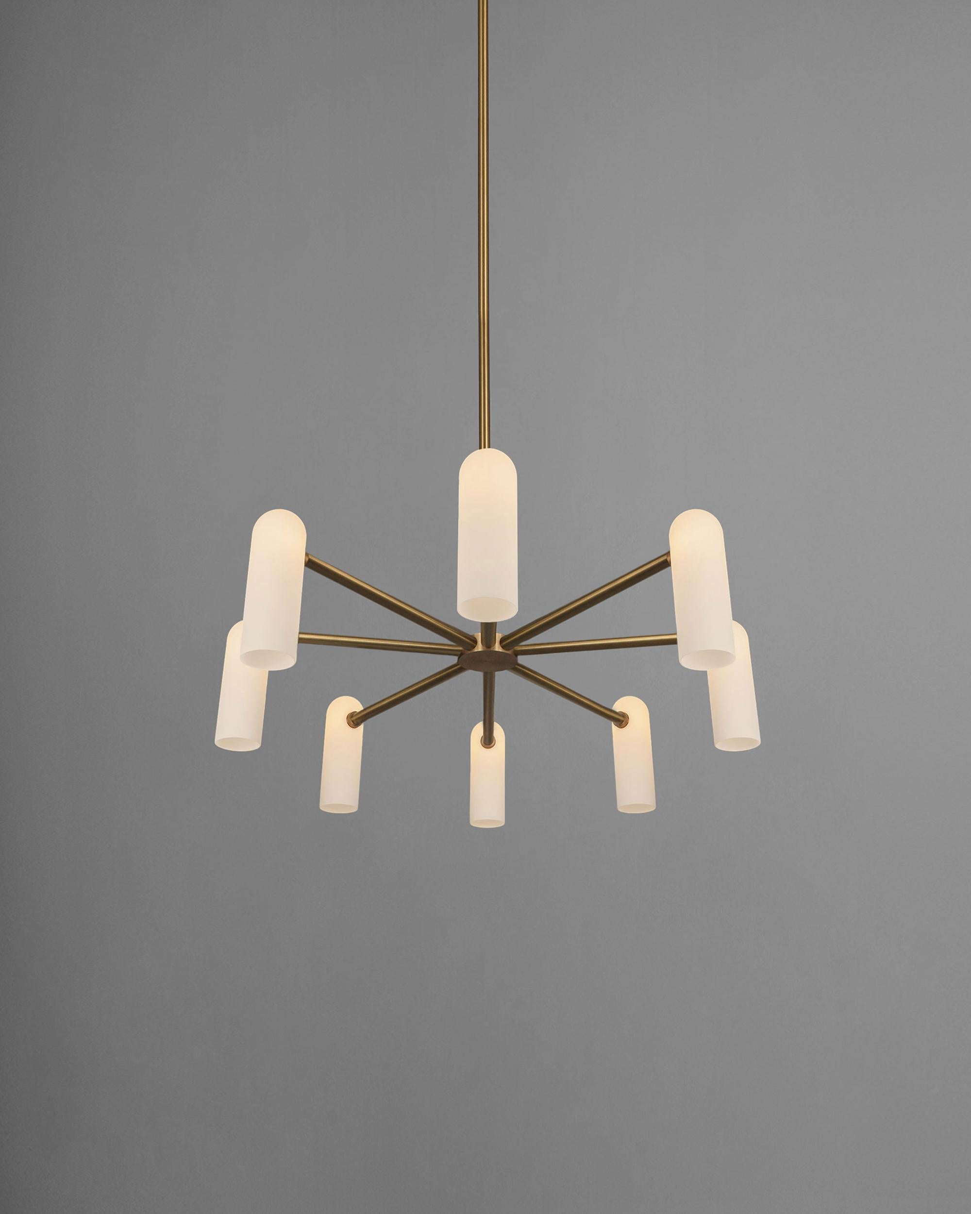 Odyssey Round Chandelier Medium In New Condition For Sale In High Point, NC