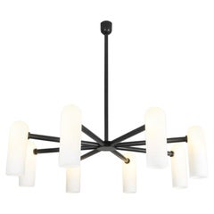 Lampadario Odyssey Round MD nero di Schwung