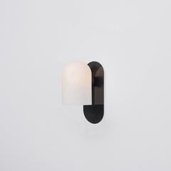Odyssey SM Black Wall Sconce by Schwung