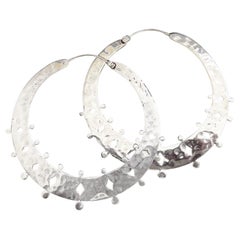 "Odyssia" Silver Plated Brass Earrings - Frida