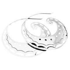 "Odyssia" Silver Plated Brass Earrings - Tarook