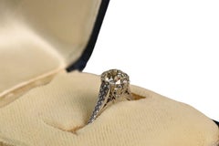 OEC Diamond Prong Set Ring (Approx. 0.80-Carats), Platinum
