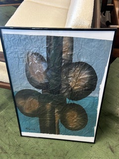 œuvre papier gaufré Kijno
