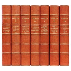 Vintage Oeuvres Completes De Colette. Complete Works of Colette - FIRST COLLECTED EDITON