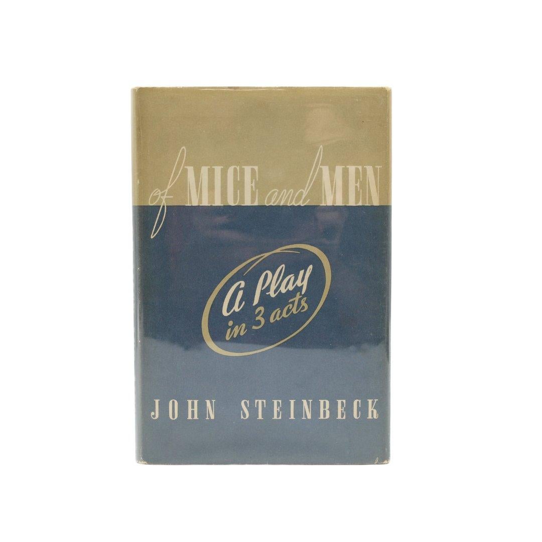 Of Mice and Men : A Play in Three Acts de John Steinbeck, première édition, dans DJ en vente 2