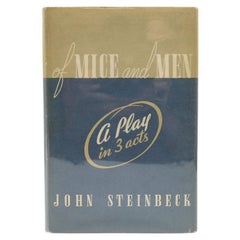 Of Mice and Men: A Play in Three Acts von John Steinbeck, Erstausgabe, in DJ