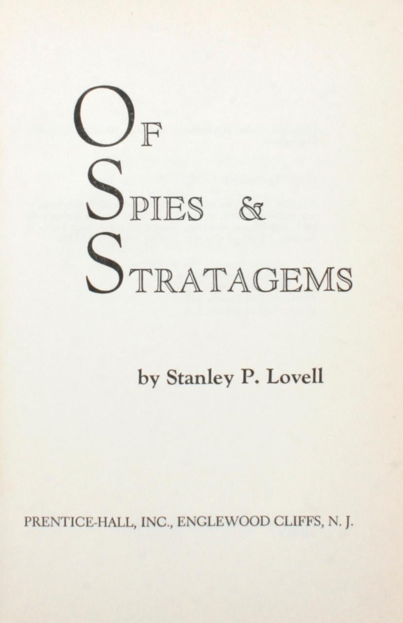 stanley lovell