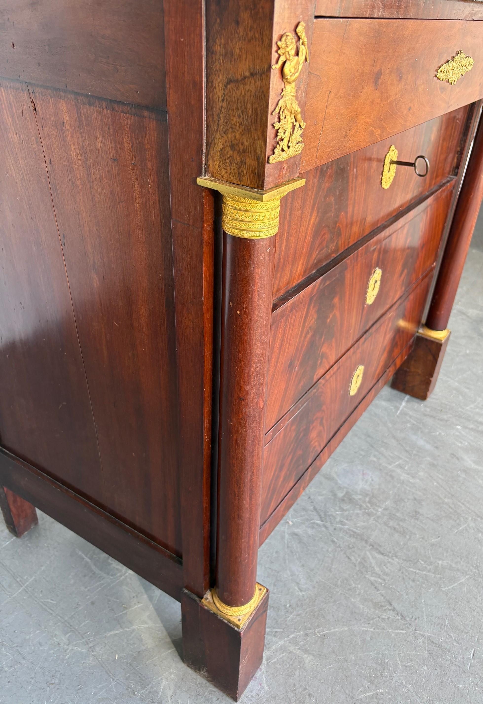 French Of The Period Empire Commode/Chest Of Drawers For Sale