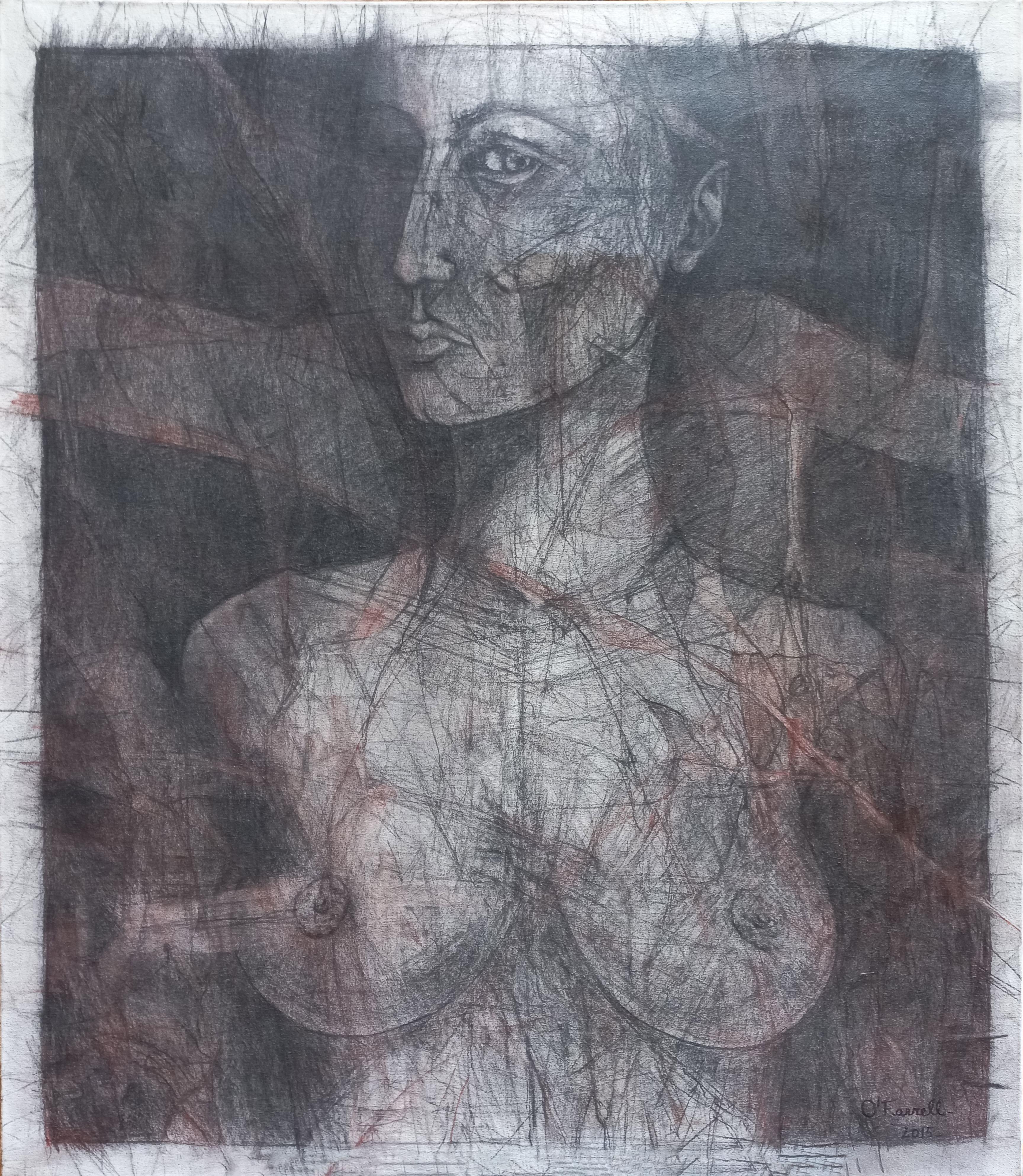 O'Farrell Figurative Painting – Desnudo 2