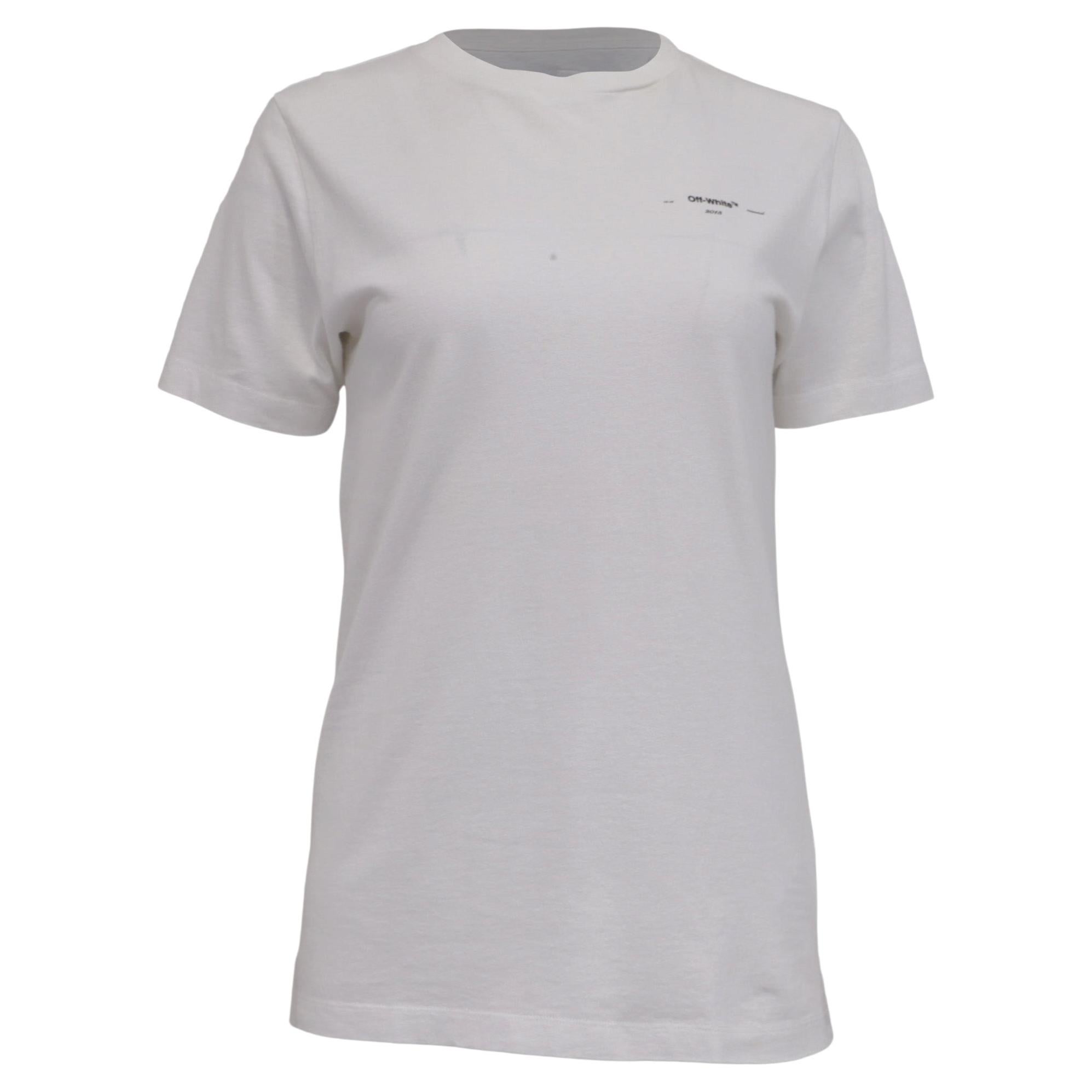 T-shirt Off-White 2013 à imprimé logo, en coton blanc