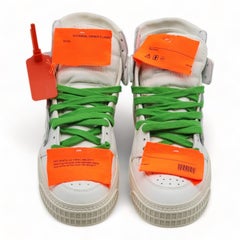 Off-White 3.0 Court Hi Top Women's Sneakers 'White'