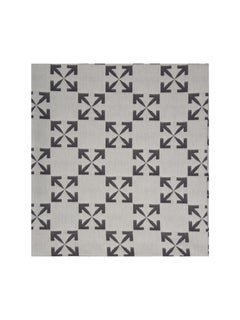Off-White Arrow Pattern Table Cloth White Black