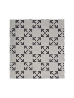 Off-White Arrow Pattern Table Cloth White Black