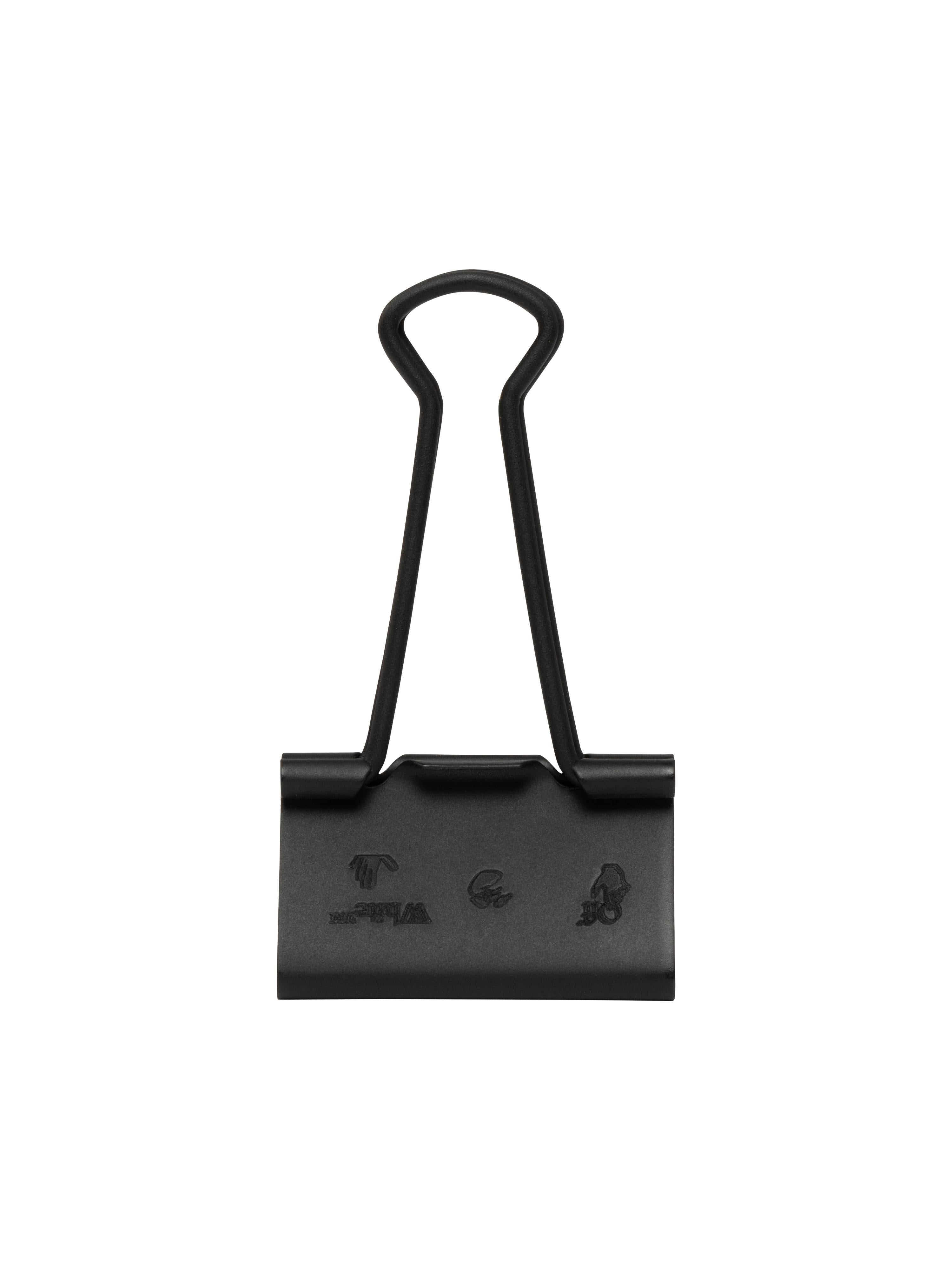 Stationary Binder clip in Matt black with Man swimming logo impressed.
By Virgil Abloh
Dimensions: 6 W x 3.5 H
This item is only available to be purchased and shipped to the United States.