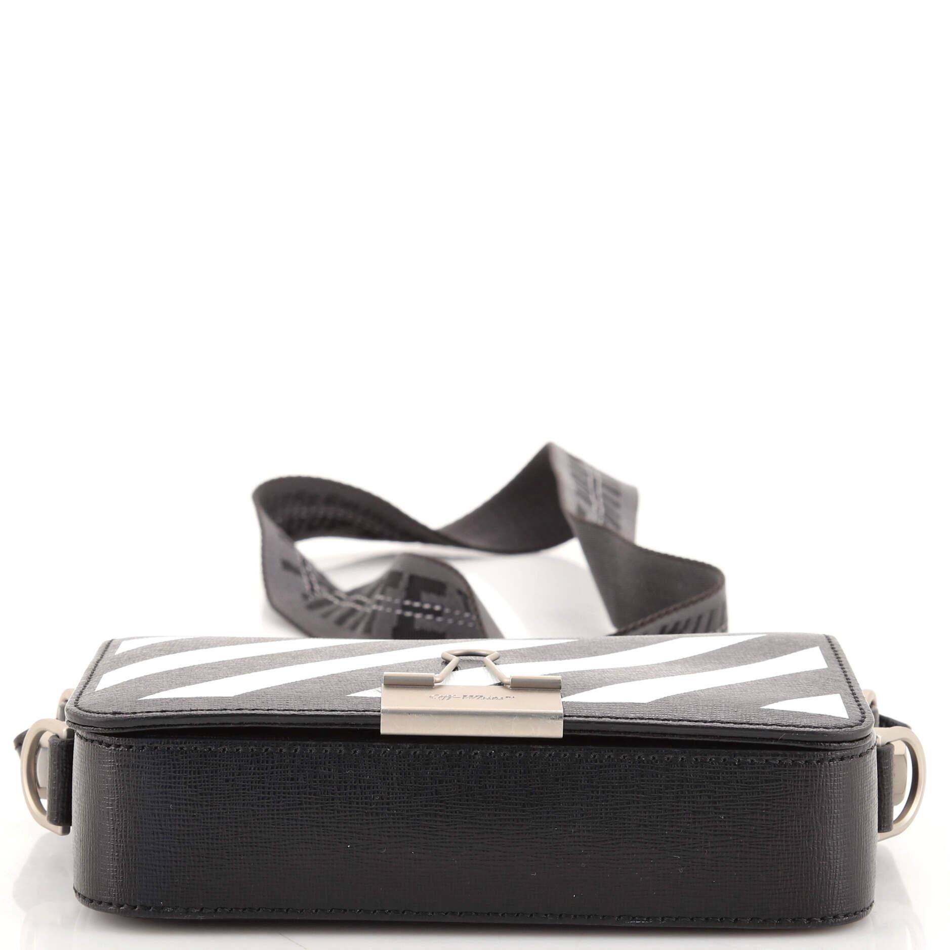 off white stripe bag
