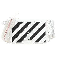 Leather crossbody bag Off-White Black in Leather - 27679002