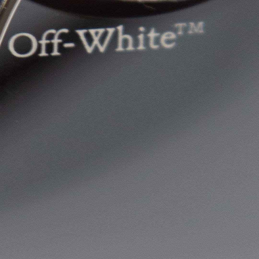 Off-White Black Aviator Dallas Meteor Sunglasses For Sale 1