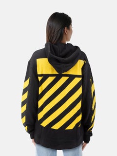 Off-White Black Caravaggio Arrow Hoodie Size M