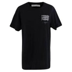 Off White Black cotton jersey FW20 printed T-shirt