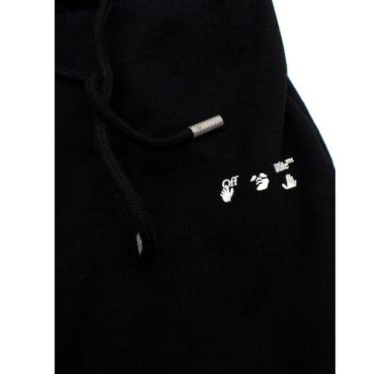 Off-White Black Logo Print Organic Cotton Dress main image 0
